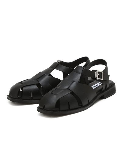 JILL BY JILLSTUART NOVA Fisherman Sandals (JLSO5E670BK)