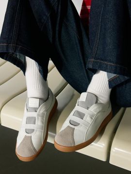 JILL BY JILLSTUART [Peter] Slim Flat BANDING Sneakers 2 COLORS