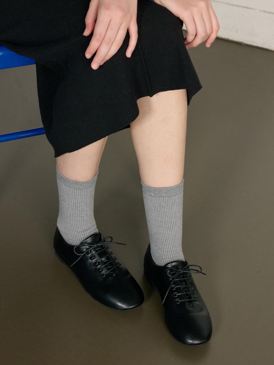 JILL BY JILLSTUART [Sophie] Soft Oxford Flat 2 COLORS (JLSO4F031BK)