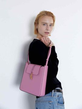 JILLSTUART [Becky] Powder Pink Embossed Shoulder and Backpack