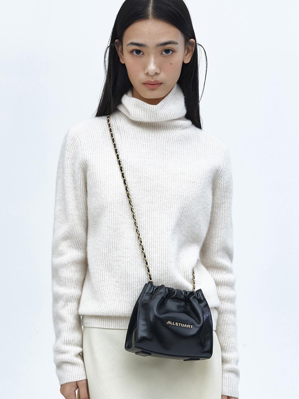 JILLSTUART Black Chain Mini Cross And Shoulder Bag