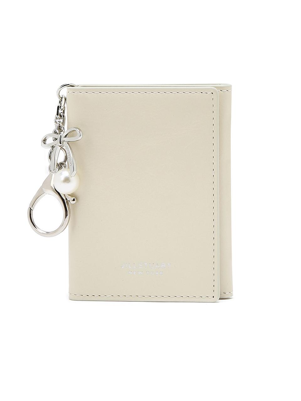 JILLSTUART Cowhide Leather Photo Holder Card Wallet [Ivory] (JAHO5E201IV)
