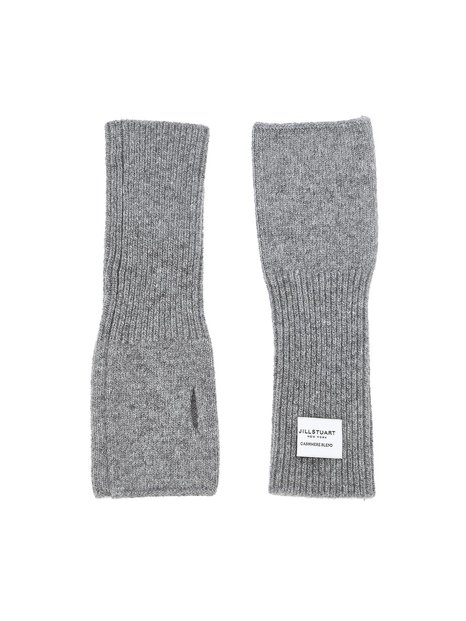 JILLSTUART Gray Melange Wool-Cashmere Blend  Hand Warmer