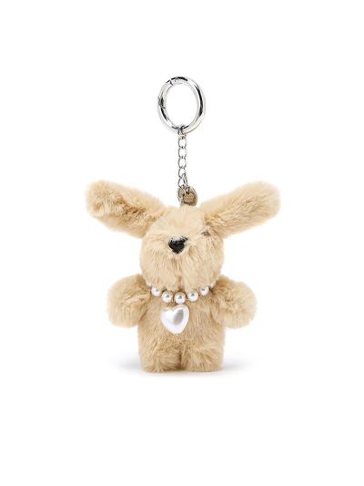 JILLSTUART Keyring and Charm_Beige