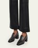 Jimmy Choo 45mm Elliot Grommet Leather Loafers - 5