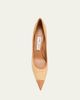 Jimmy Choo 85mm Love Raffia and Suede Pumps - 4