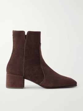 JIMMY CHOO Eliot 45 suede ankle boots