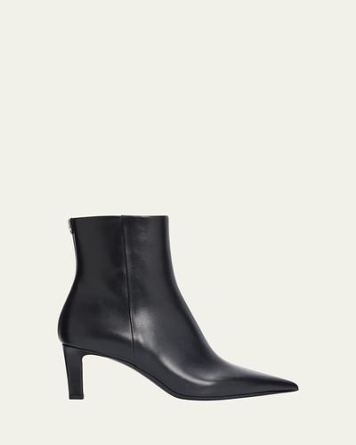 Jimmy Choo Frankie 65MM Leather Ankle Boots