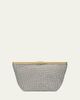 Jimmy Choo Ganache Crystal Mesh Clutch Bag - 1