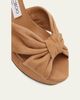 Jimmy Choo Heloise 80mm Suede Platform Sandals - 5