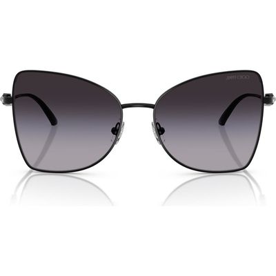 Jimmy Choo Jimmy Choo 55mm Butterfly Sunglasses