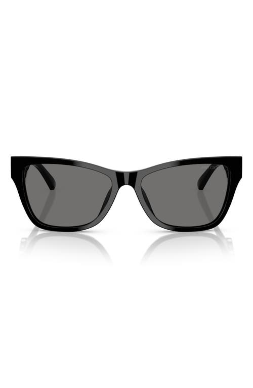 Jimmy Choo Jimmy Choo 55mm Polarized Pillow Sunglasses