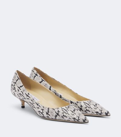 Jimmy Choo Jimmy Choo Amelia snake-effect leather pumps