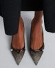 Jimmy Choo Jimmy Choo Amita embellished mesh slingback pumps - 3