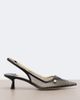 Jimmy Choo Jimmy Choo Amita embellished mesh slingback pumps - 5