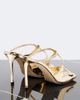 Jimmy Choo Jimmy Choo Anise metallic leather mules - 3