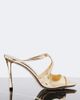 Jimmy Choo Jimmy Choo Anise metallic leather mules - 5