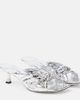 Jimmy Choo Jimmy Choo Avenue 50 snake-effect leather mules - 1
