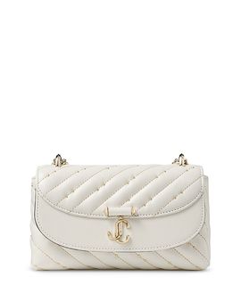 Jimmy Choo Jimmy Choo Avenue Curve Quilted Leather Crossbody