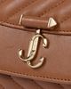 Jimmy Choo Jimmy Choo Avenue Curve Small Quilted Leather Crossbody Bag - 5
