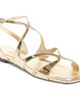 Jimmy Choo Jimmy Choo Ayla Ankle Strap Metallic Sandal - 1