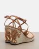 Jimmy Choo Jimmy Choo Ayla leather espadrille wedges - 4