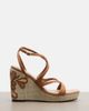 Jimmy Choo Jimmy Choo Ayla leather espadrille wedges - 6