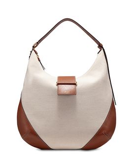 Jimmy Choo Jimmy Choo Bar Holdall Medium Canvas Shoulder Bag