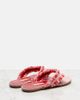 Jimmy Choo Jimmy Choo Bay fringed canvas thong sandals - 3