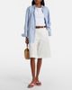 Jimmy Choo Jimmy Choo Bay fringed canvas thong sandals - 4