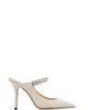 Jimmy Choo Jimmy Choo Beige Bing 100 Fine Raffia heels - 1