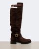 Jimmy Choo Jimmy Choo Biker suede over-the-knee boots - 5