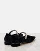 Jimmy Choo Jimmy Choo Bing embellished velvet ballet flats - 2
