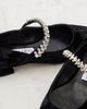 Jimmy Choo Jimmy Choo Bing embellished velvet ballet flats - 5