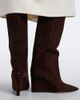 Jimmy Choo Jimmy Choo Blake suede wedge knee-high boots - 3