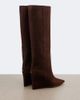 Jimmy Choo Jimmy Choo Blake suede wedge knee-high boots - 4