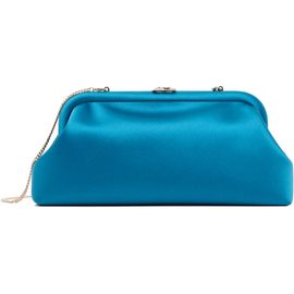 Jimmy Choo Jimmy Choo Blue Skylar Clutch