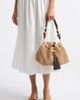 Jimmy Choo Jimmy Choo Bon Bon Fringe Raffia East/West Bucket Bag - 3