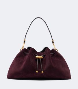 Jimmy Choo Jimmy Choo Bon Bon Medium suede bucket bag