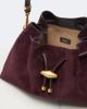Jimmy Choo Jimmy Choo Bon Bon Medium suede bucket bag - 3