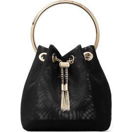Jimmy Choo Jimmy Choo Bon Bon Mesh Top Handle Pouch