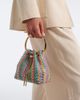 Jimmy Choo Jimmy Choo Bon Bon raffia-effect bucket bag - 2