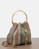 Jimmy Choo Jimmy Choo Bon Bon raffia-effect bucket bag - 6
