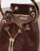 Jimmy Choo Jimmy Choo Bon Bon snake-effect leather bucket bag - 3