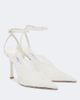 Jimmy Choo Jimmy Choo Bridal Faiz lace and leather pumps - 1