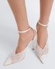Jimmy Choo Jimmy Choo Bridal Faiz lace and leather pumps - 2