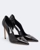 Jimmy Choo Jimmy Choo Brigitte croc-effect patent leather pumps - 1