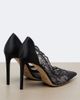 Jimmy Choo Jimmy Choo Brigitte lace-trimmed satin pumps - 4