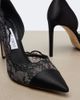 Jimmy Choo Jimmy Choo Brigitte lace-trimmed satin pumps - 5