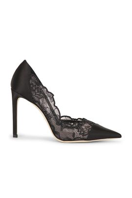 Jimmy Choo Jimmy Choo Brigitte Lace Satin 100 Pump